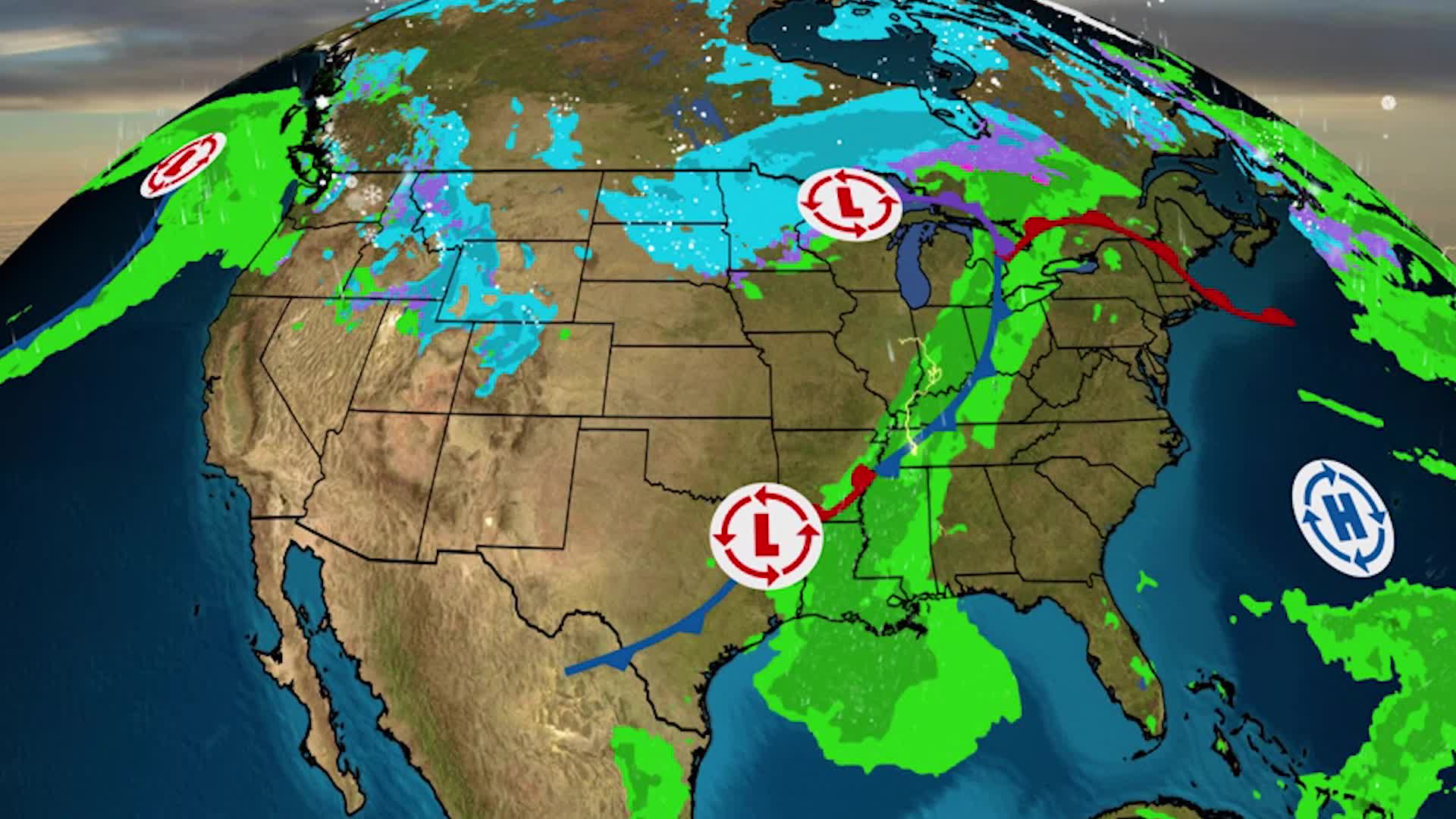 Your First Look At The Weekend: National Forecast