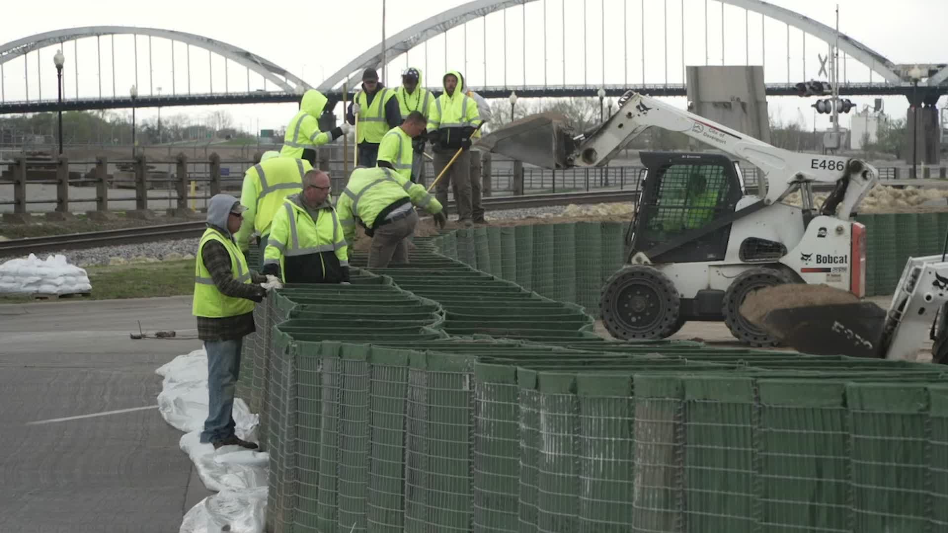 Midwest Snow Melting, Rivers And Flood Worry Rising Videos from The