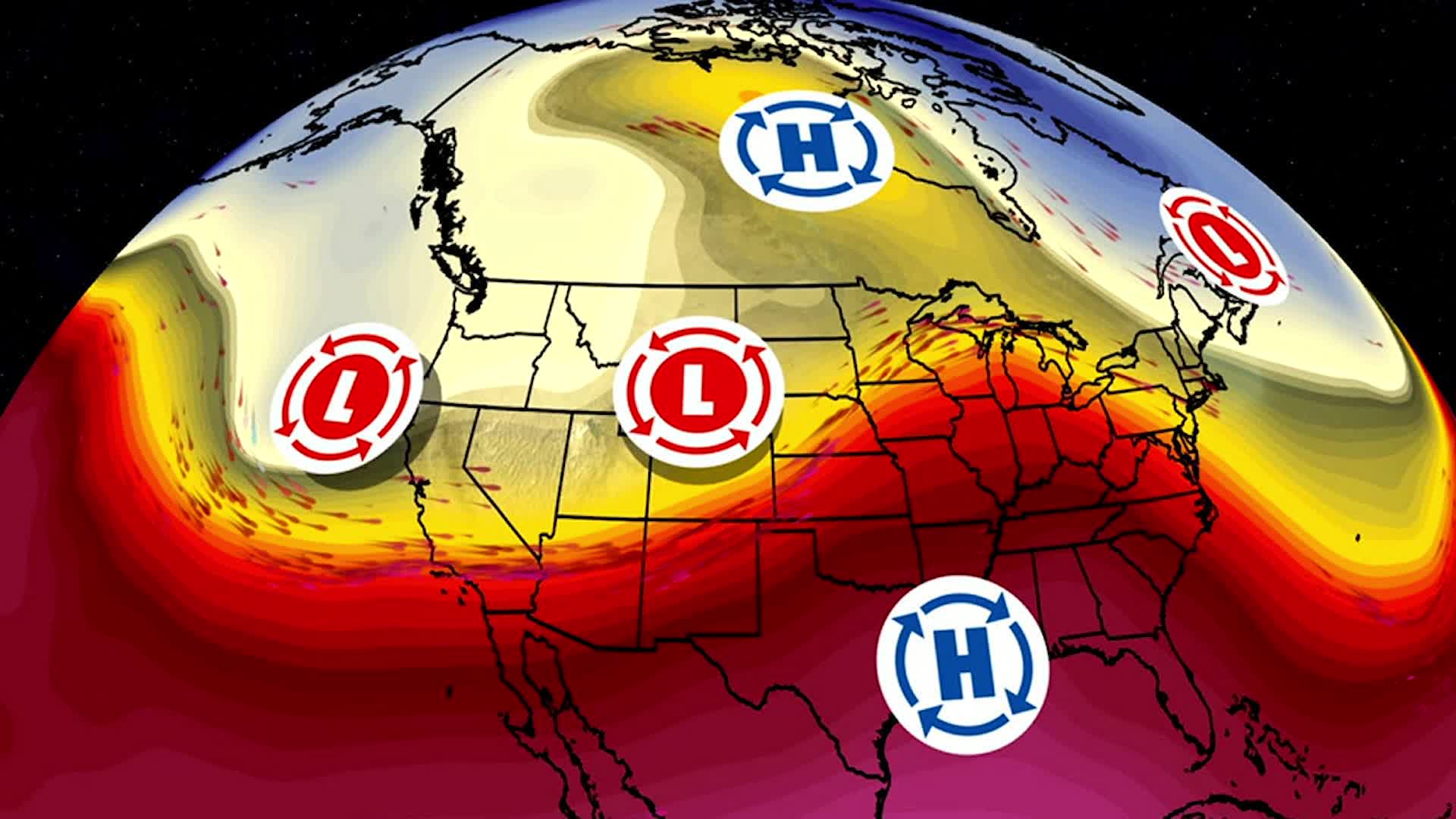 Pattern Change Shifts Temperatures For Many Videos from The Weather