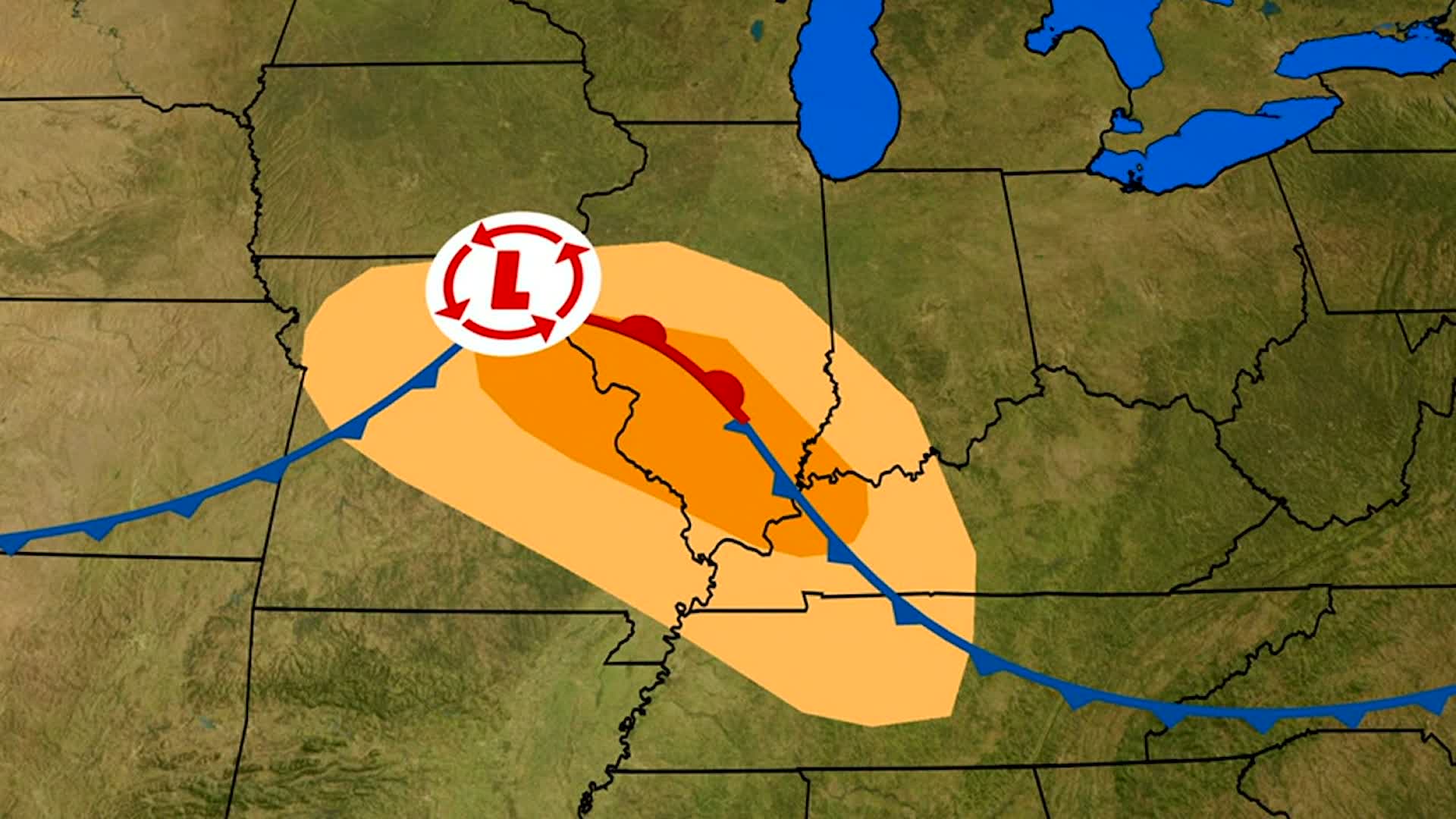 Severe Storms Possible For Mississippi Valley Videos from The Weather Channel