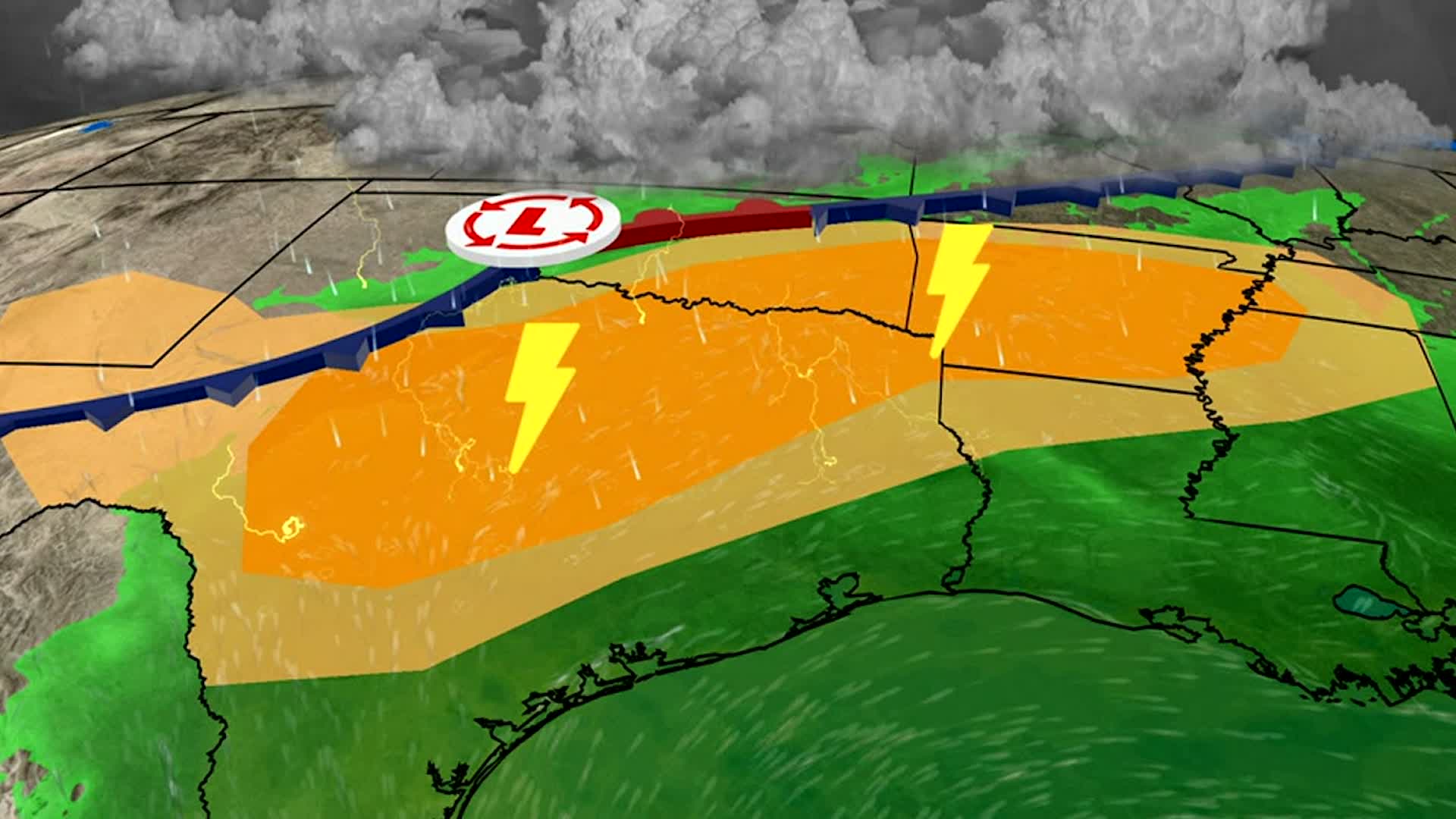 Severe Threat To End Week In Southern Plains Videos from The Weather