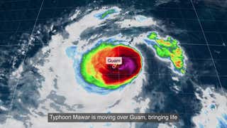 Typhoon Mawar Strikes Guam! Becomes the Strongest and Closest System To Hit U.S. Territory In 20 Years