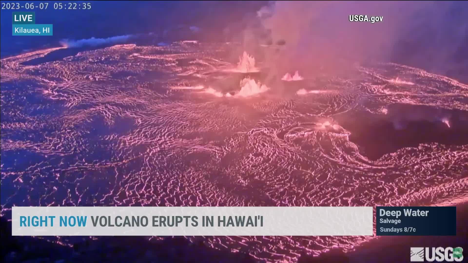 Amazing Video Of Latest Kilauea Eruption In Hawaii Videos from The
