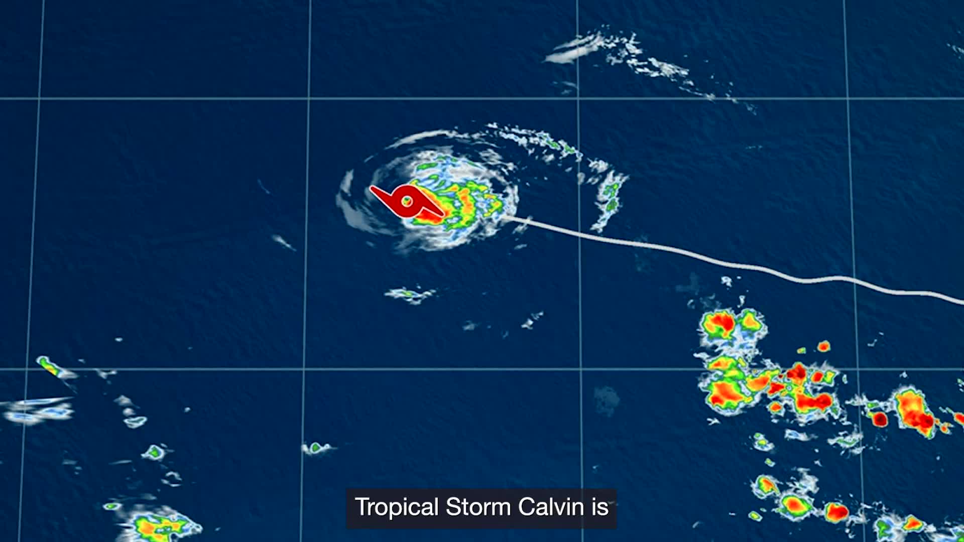 Tropical Storm Calvin To Bring Rain To Hawaii Videos from The Weather