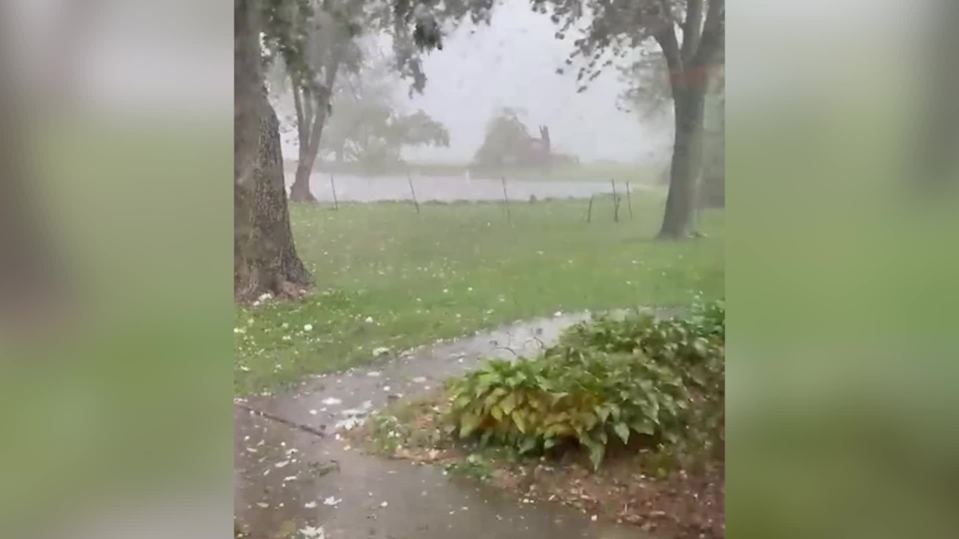Large Hail Pounds Missouri City Videos from The Weather Channel