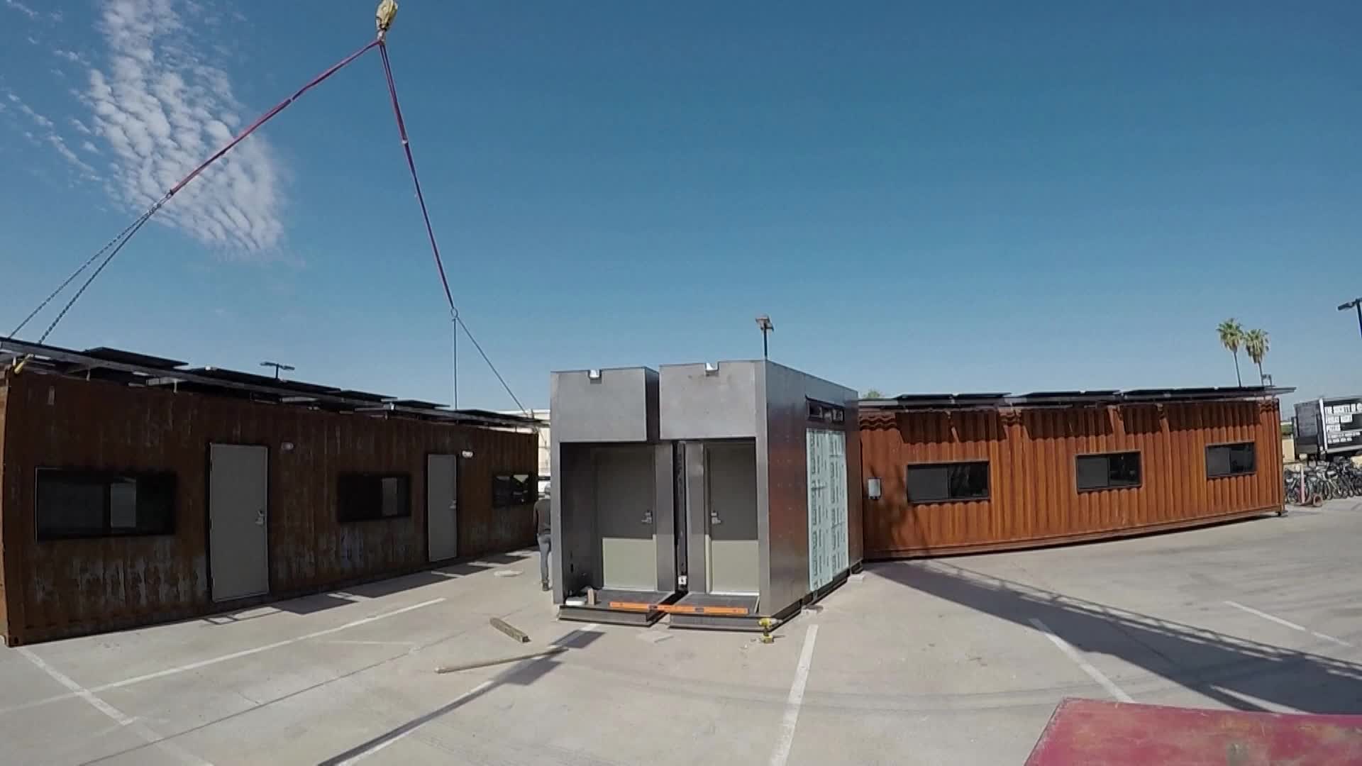 Shipping Container Homeless Shelters Open Videos From The Weather Channel