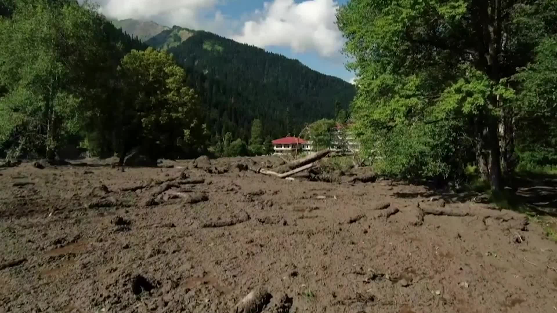Landslide Kills 7 Videos from The Weather Channel