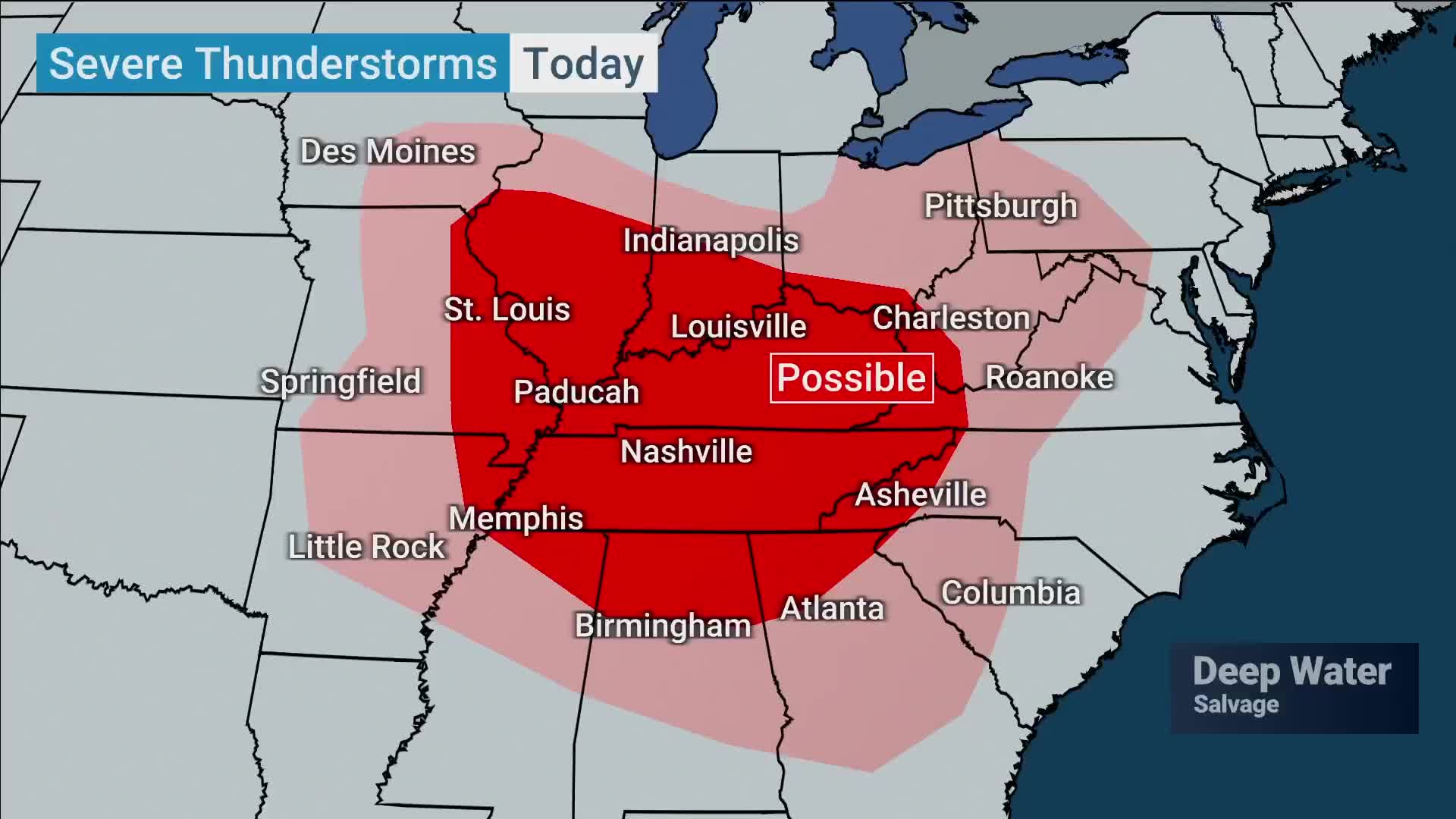Big Storms Possible Today And Monday Videos From The Weather Channel