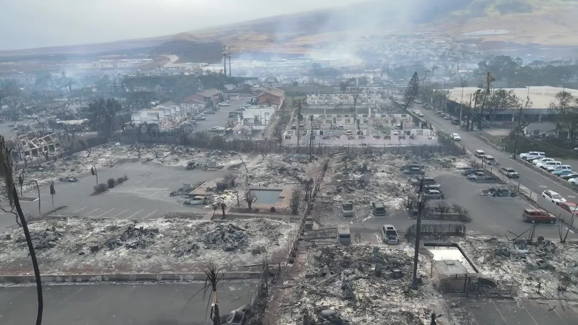 Comparing Lahaina To 2018 Paradise Fire Videos from The Weather Channel