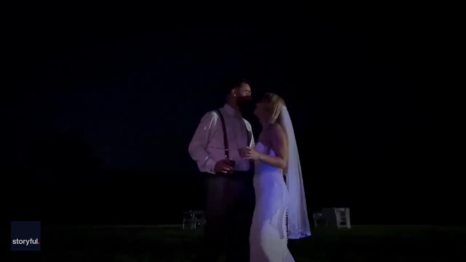 Lightning Storm Wedding Photo Op Videos from The Weather Channel