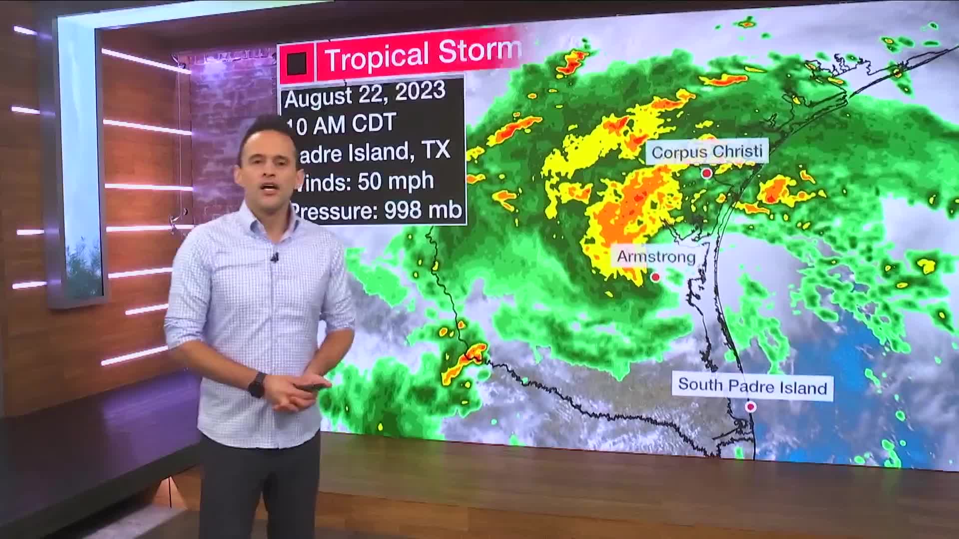 Harold Landfall Brings Flood Threat To TX - Videos from The Weather Channel