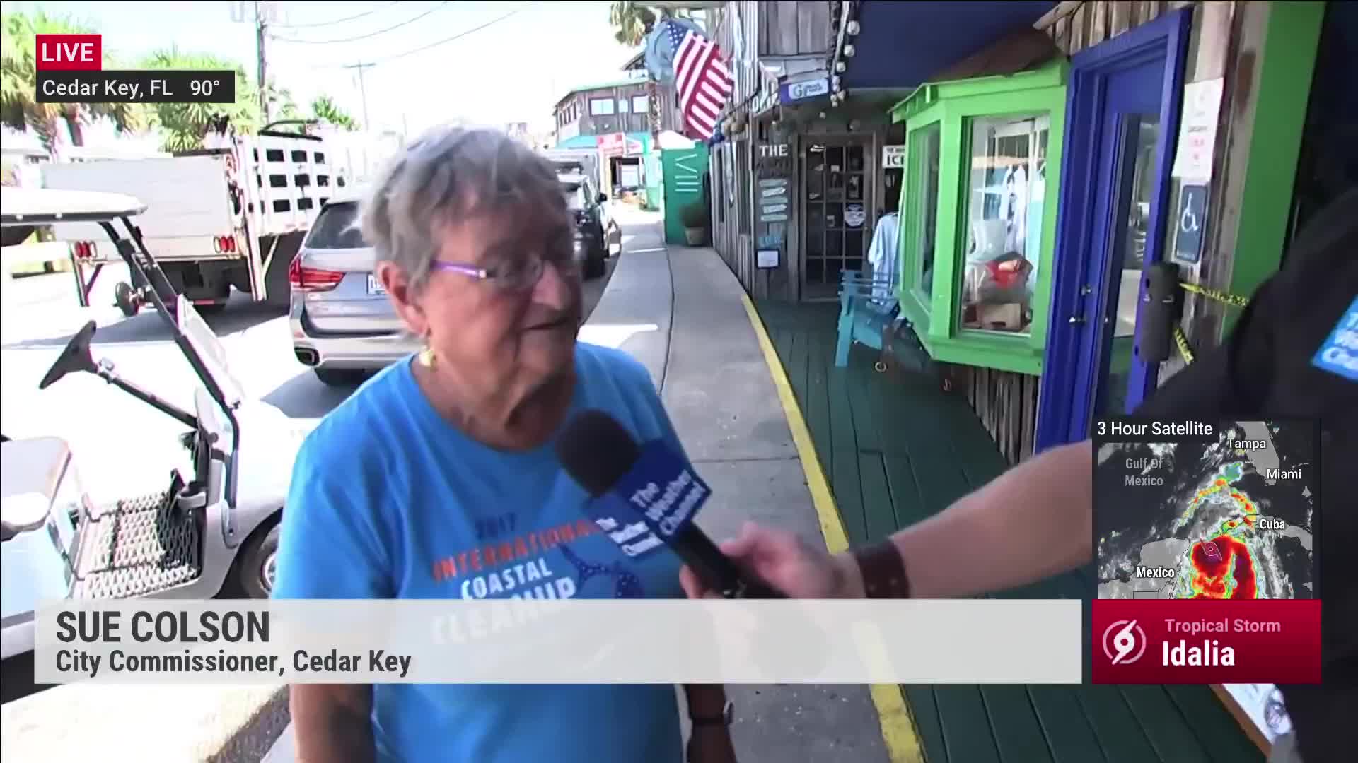 Cedar Key Official Discusses How City Is Preparing For Idalia Videos