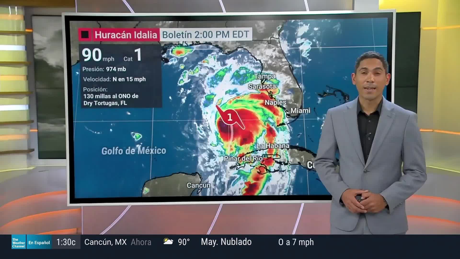 Lo Último Idalia Se Acerca a la Big Bend de Florida Videos de The