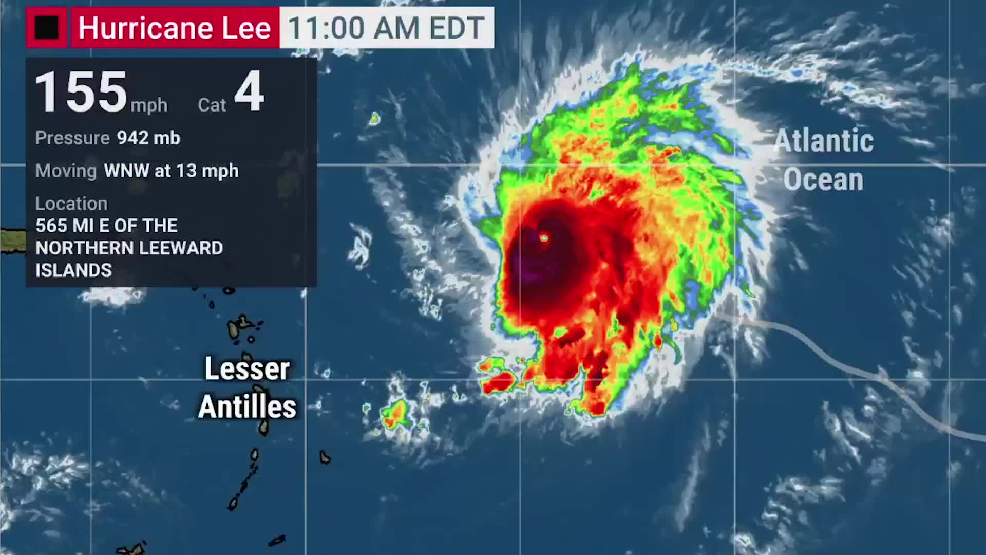 Latest Update On Major Hurricane Lee Videos from The Weather Channel