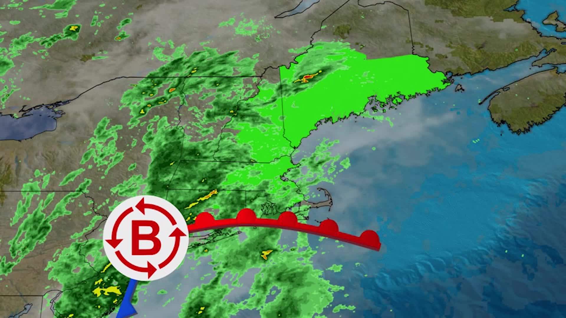 Tormenta Trae Fuertes Lluvias y Amenaza de Inundación Videos de The