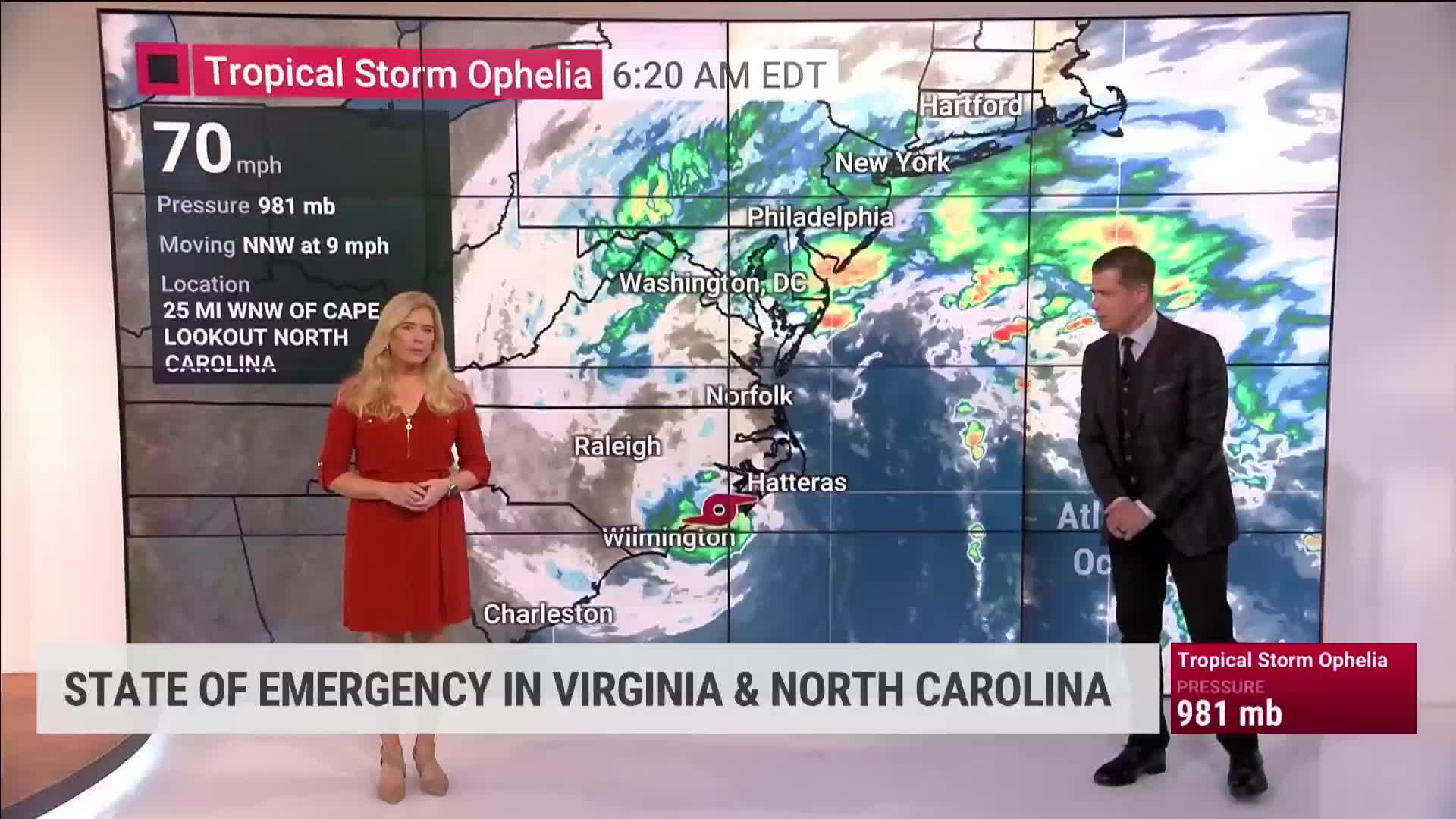 Ophelia Makes Landfall In North Carolina Videos from The Weather Channel