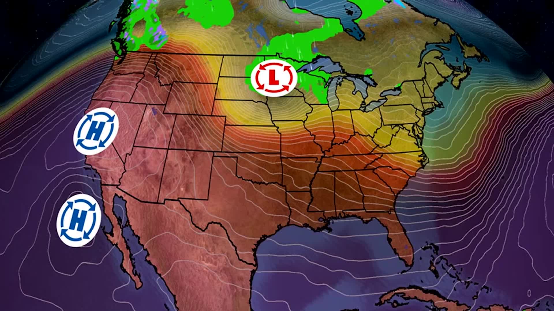 What To Look For On An Uneventful Weather Map Videos from The Weather