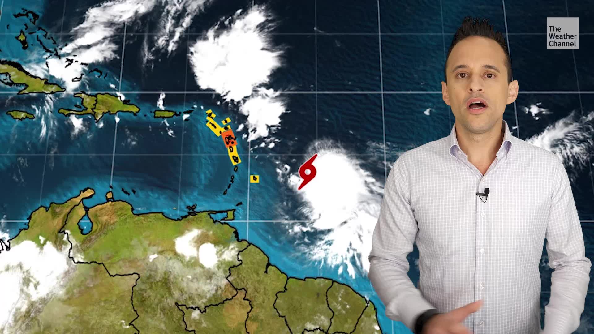 Tropical Storm Tammy Forecast To Become a Hurricane Videos from The