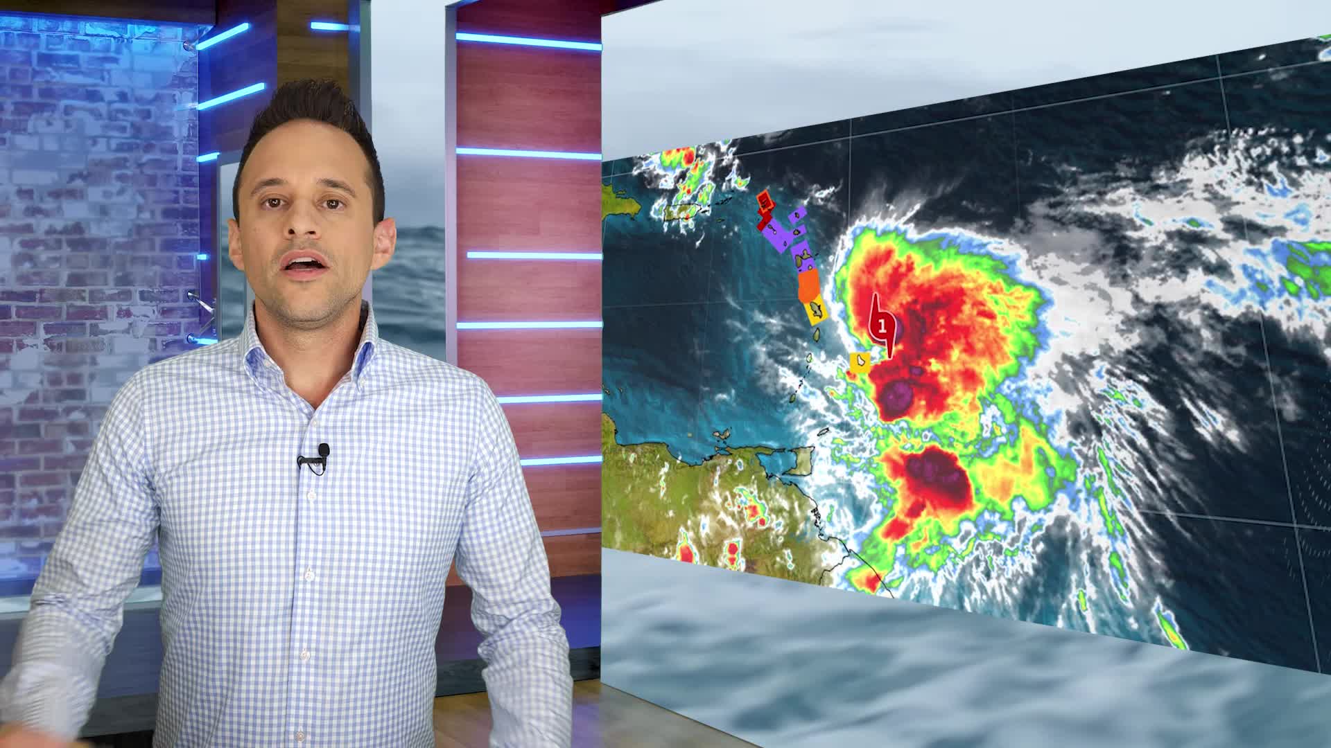 Hurricane Warnings For Tammy Extended Videos from The Weather Channel