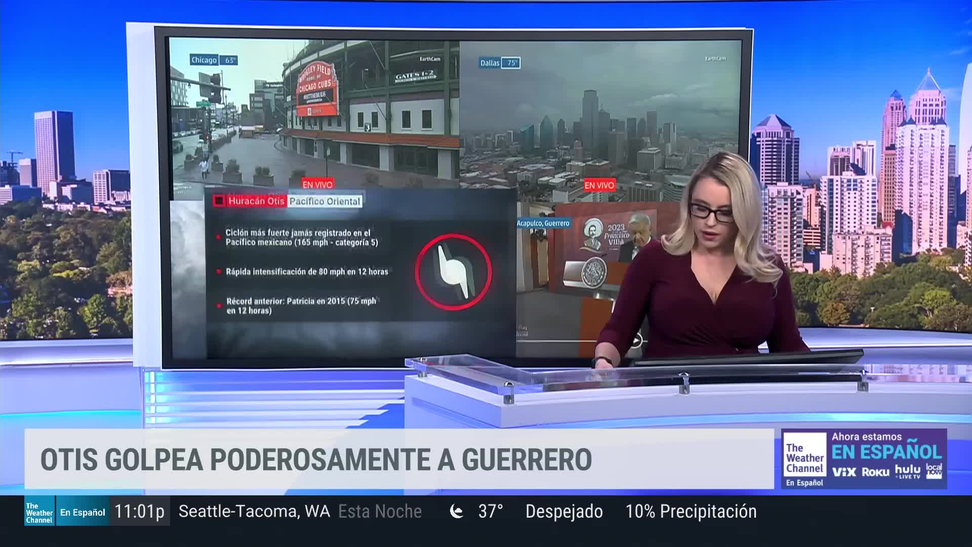 Otis Se Ha Convertido En Tormenta Tropical Videos de The Weather Channel