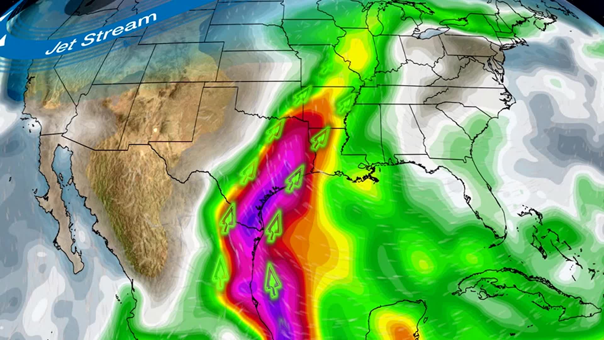 Flooding Concerns In Southern Plains Through Weekend Videos from The