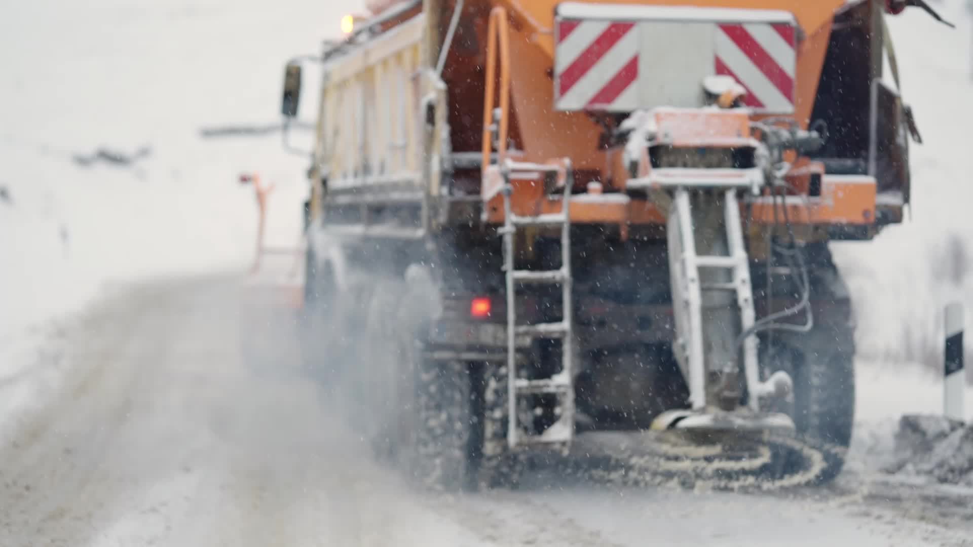 Beet Juice On City Roads? Videos from The Weather Channel
