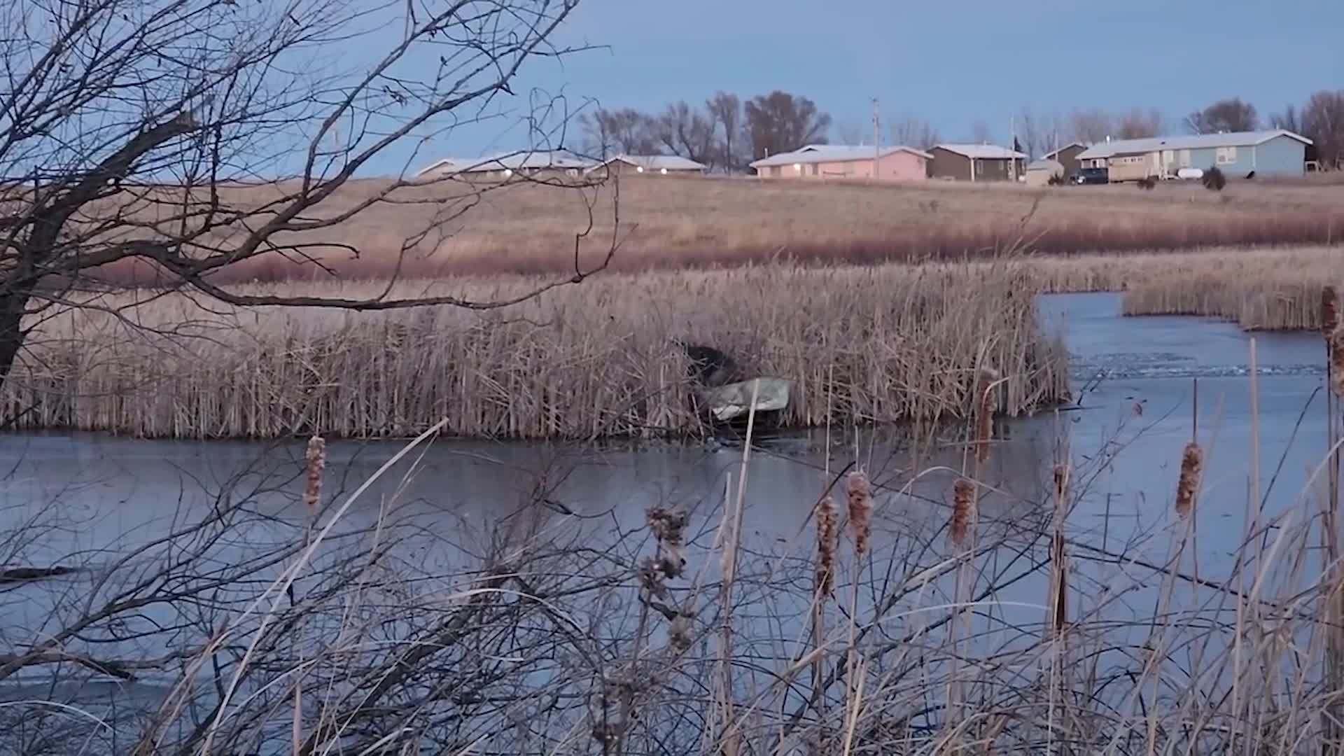 Two Kids Rescued From SemiFrozen Dam In South Dakota Videos from The