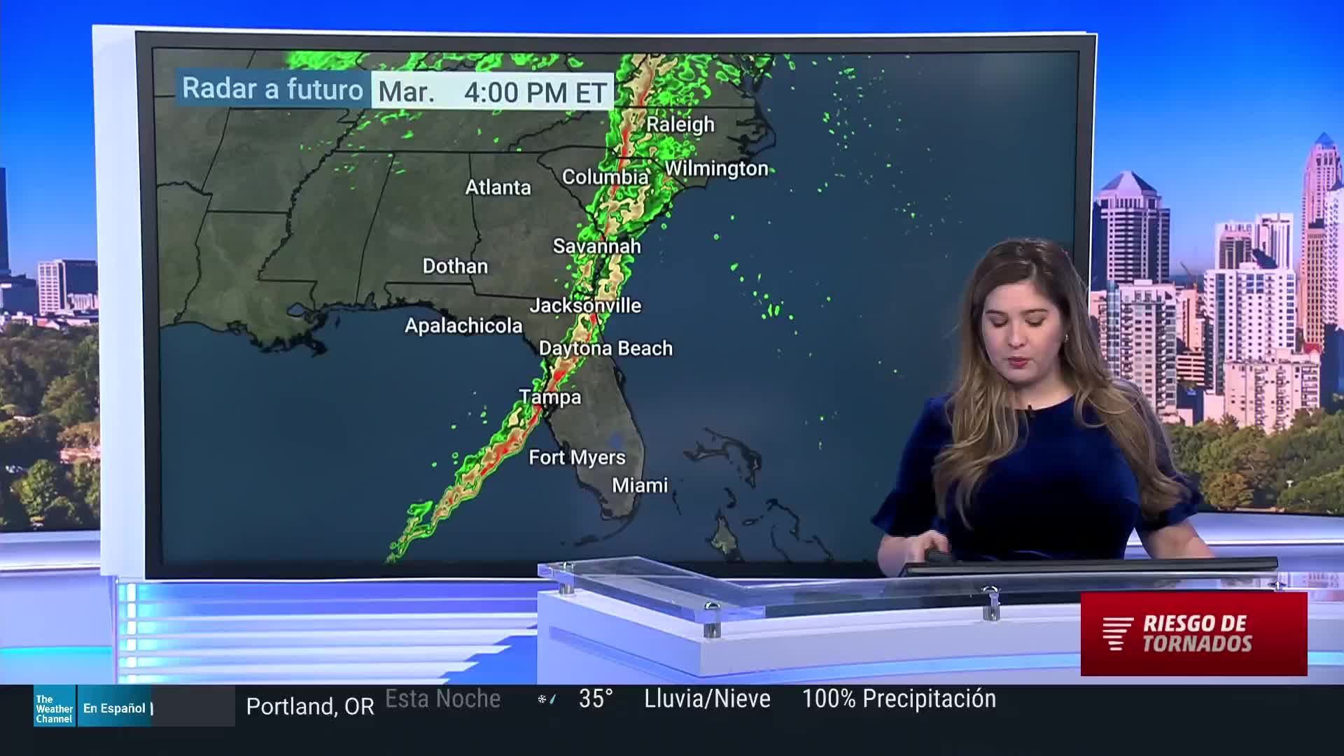 Pronóstico Actualizado de las Tormentas Videos de The Weather Channel