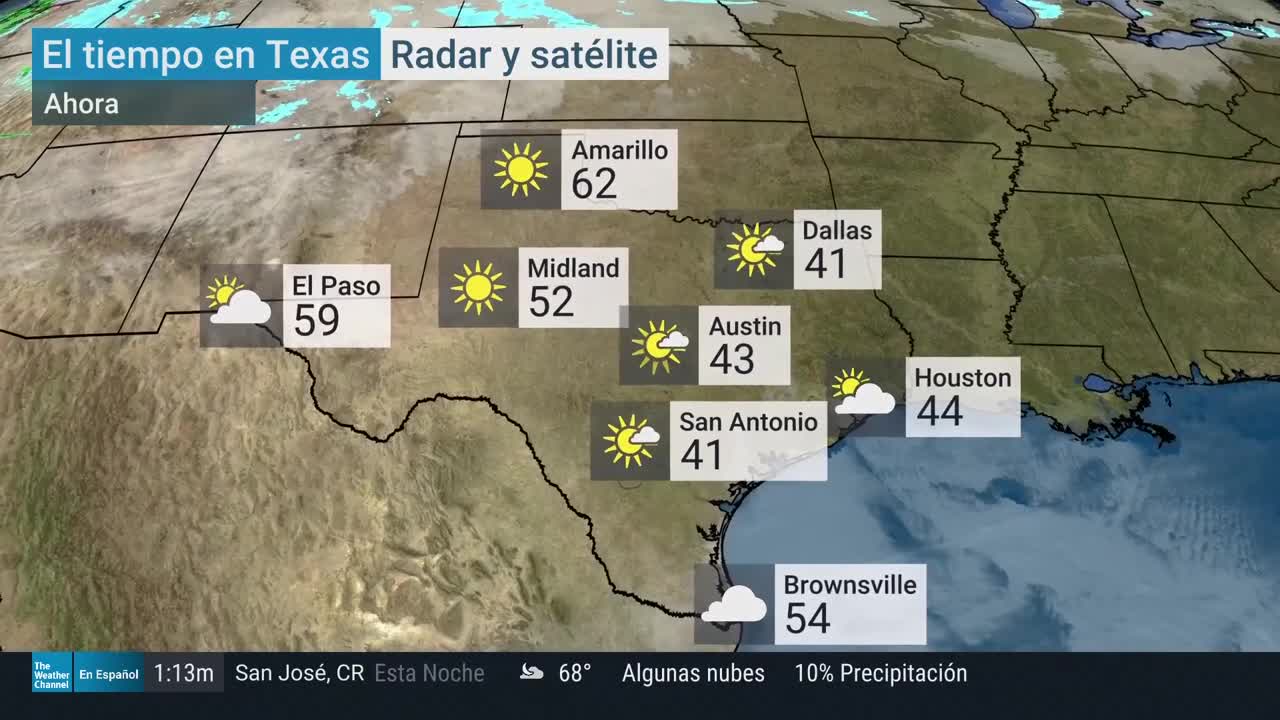 Pronóstico del Frío Extremo en Texas Videos de The Weather Channel