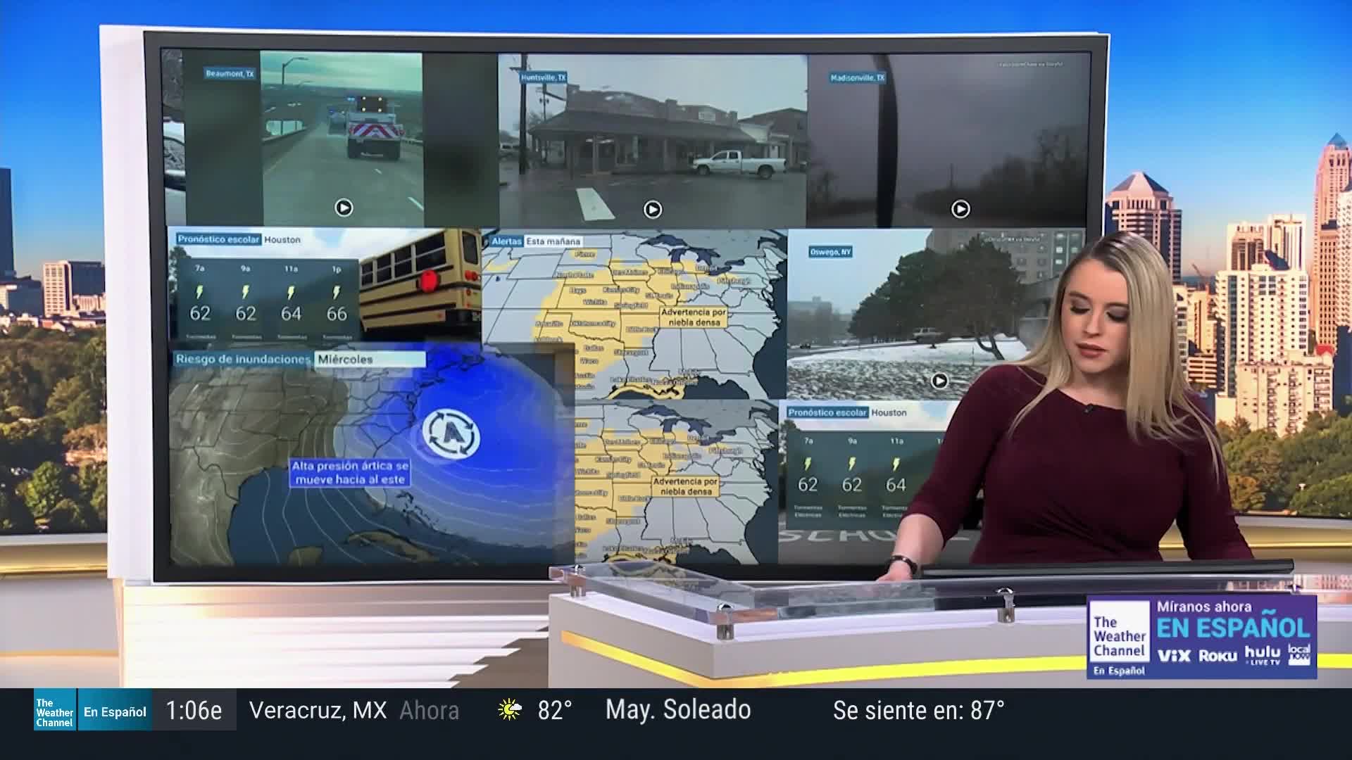 Pronóstico de las Lluvias en el Sur Videos de The Weather Channel