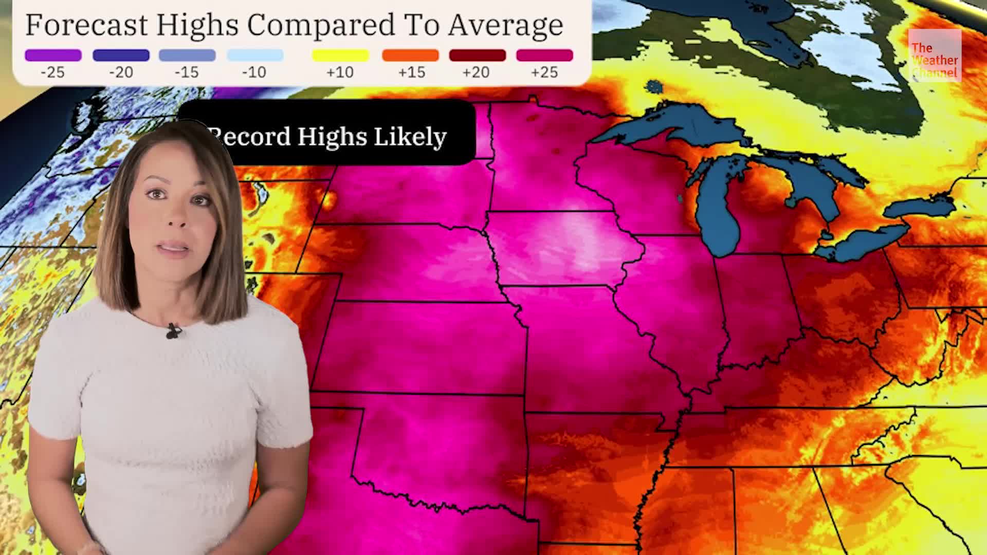 Recording Setting Temps, Then A Drastic Drop Videos from The Weather