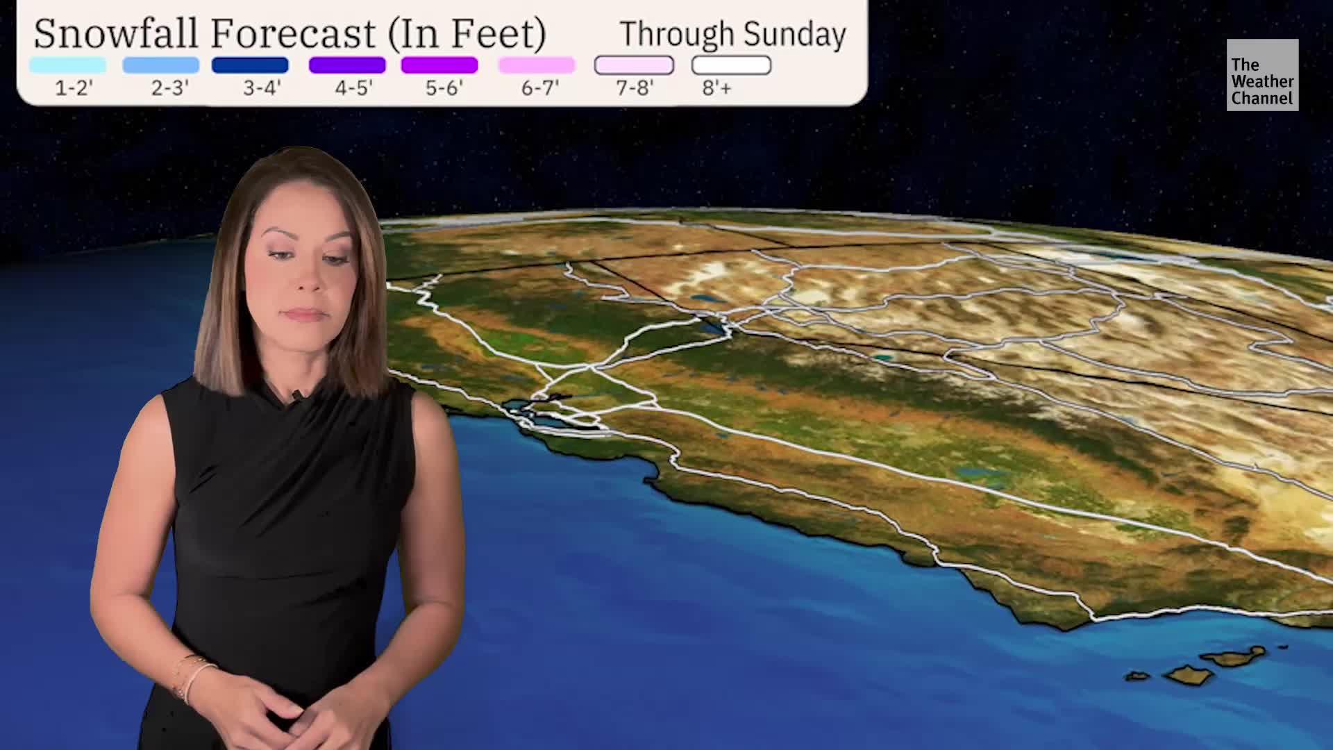 Feet Of Snow, Blizzard To Hit Sierra Nevada Videos from The Weather