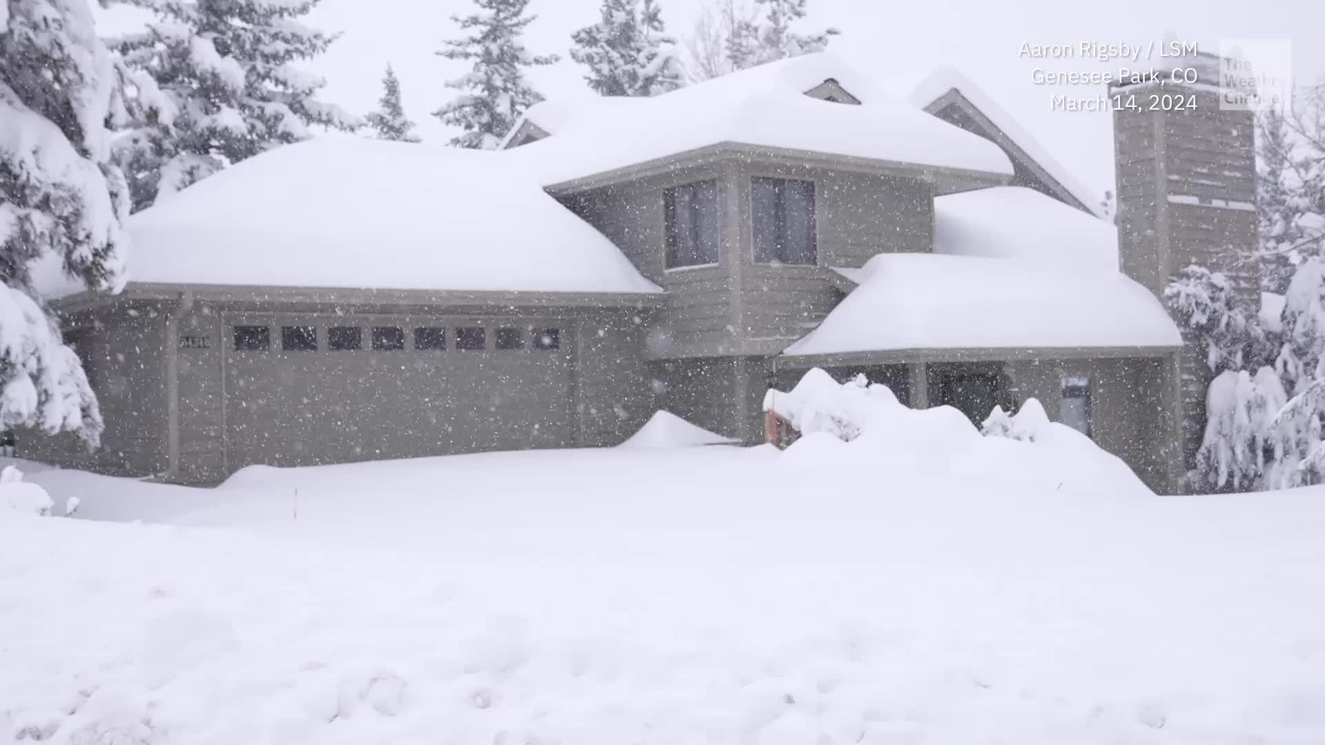 Snow Closes Roads, Ski Resorts Near Denver - Videos from The Weather Channel