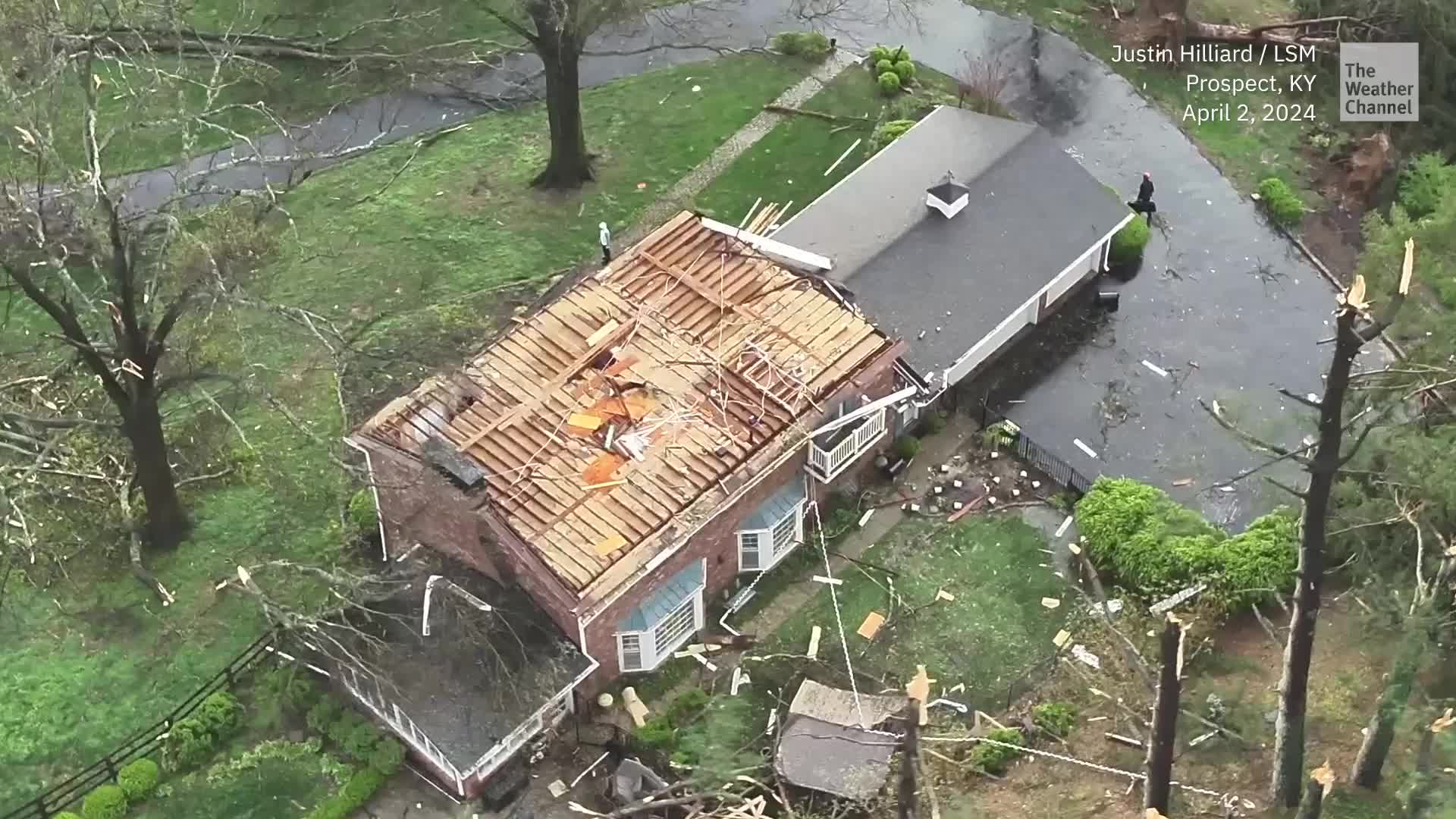 Homes, Trees Ripped Apart In Kentucky Videos from The Weather Channel