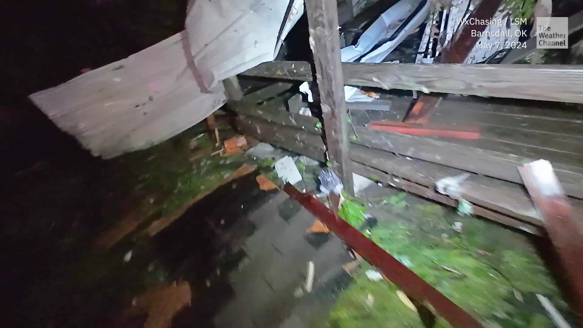 'I Could Hear The Windows Blow' Videos from The Weather Channel