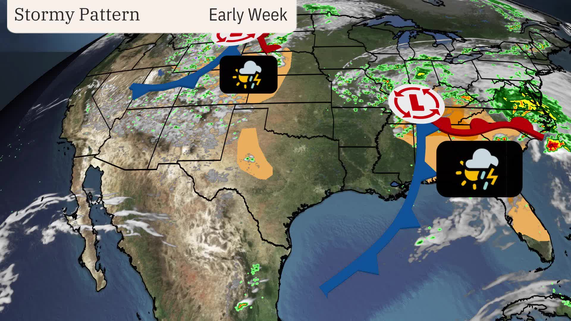 Weather Channel Images Dangerous Winds, Flooding In The South - Videos from The Weather Channel