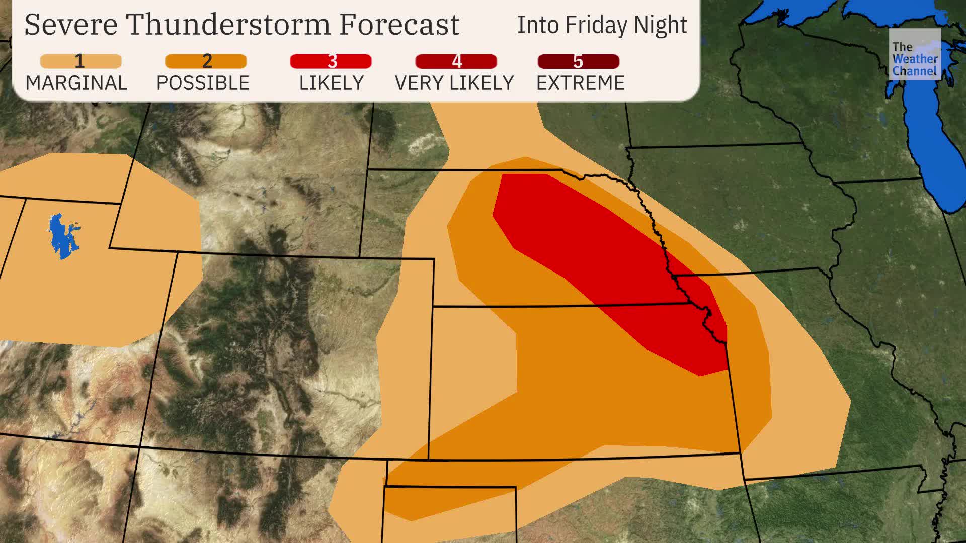 Tornadoes, Hail Possible In The Plains - Videos from The Weather Channel