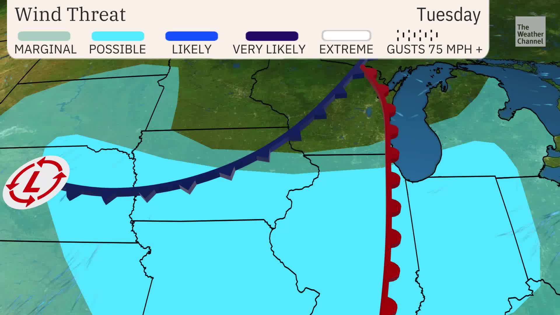 Severe Storms May Fire Up In St. Louis Tuesday PM - Videos from The ...