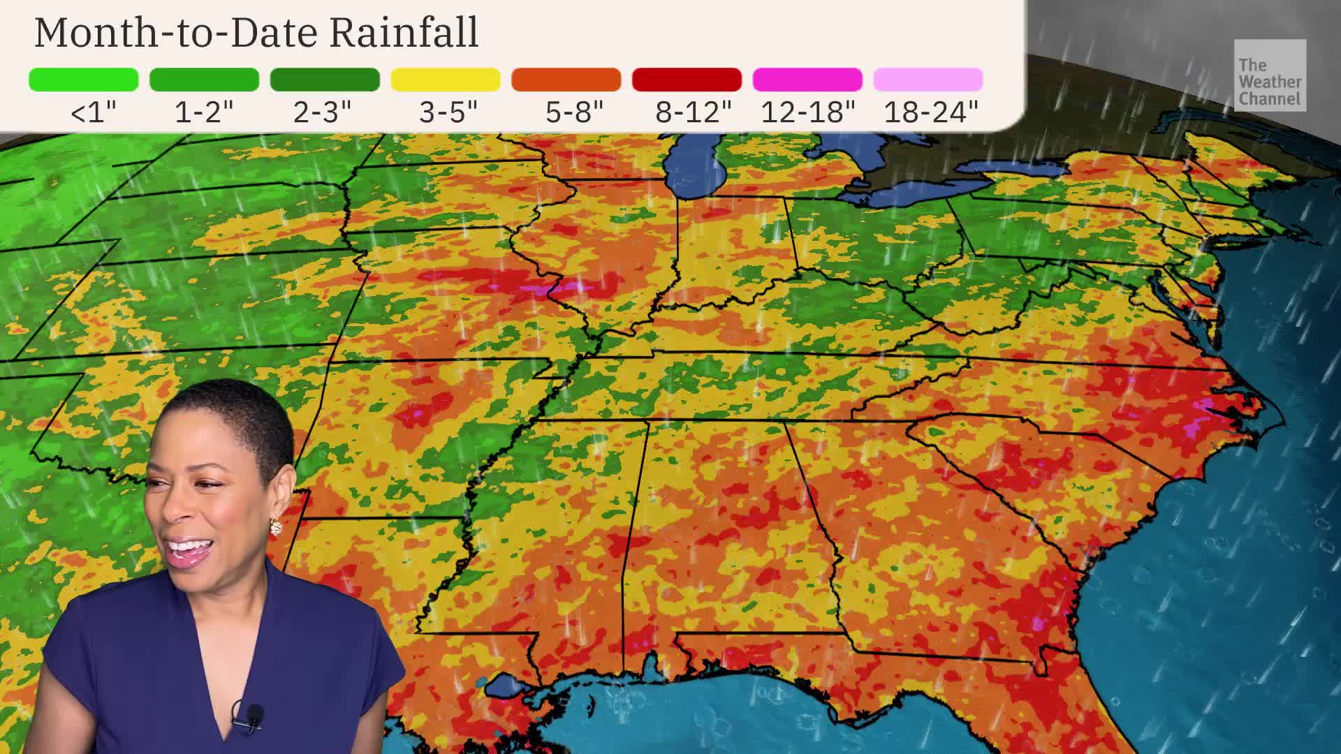 Carolinas Rain Continues Friday; Changes Ahead - Videos from The ...