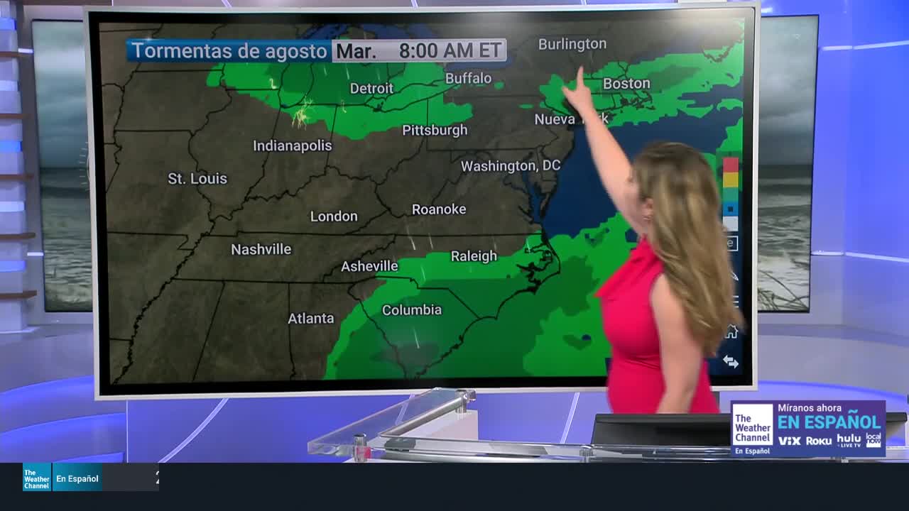 Pronóstico de la Lluvia Tropical en el Noreste Videos de The Weather Channel