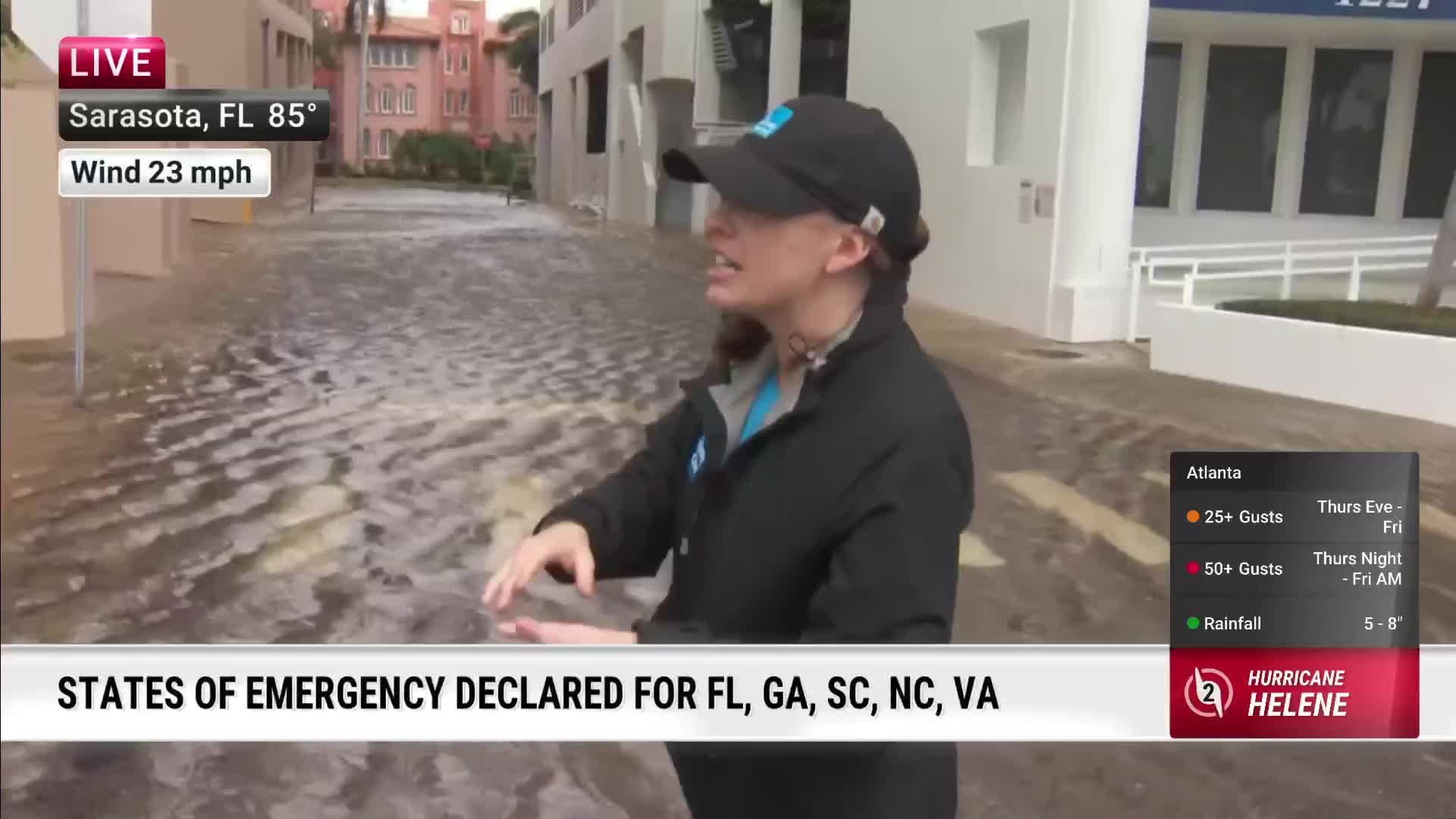Sarasota Floods Ahead Of Hurricane Helene - Videos from The Weather Channel