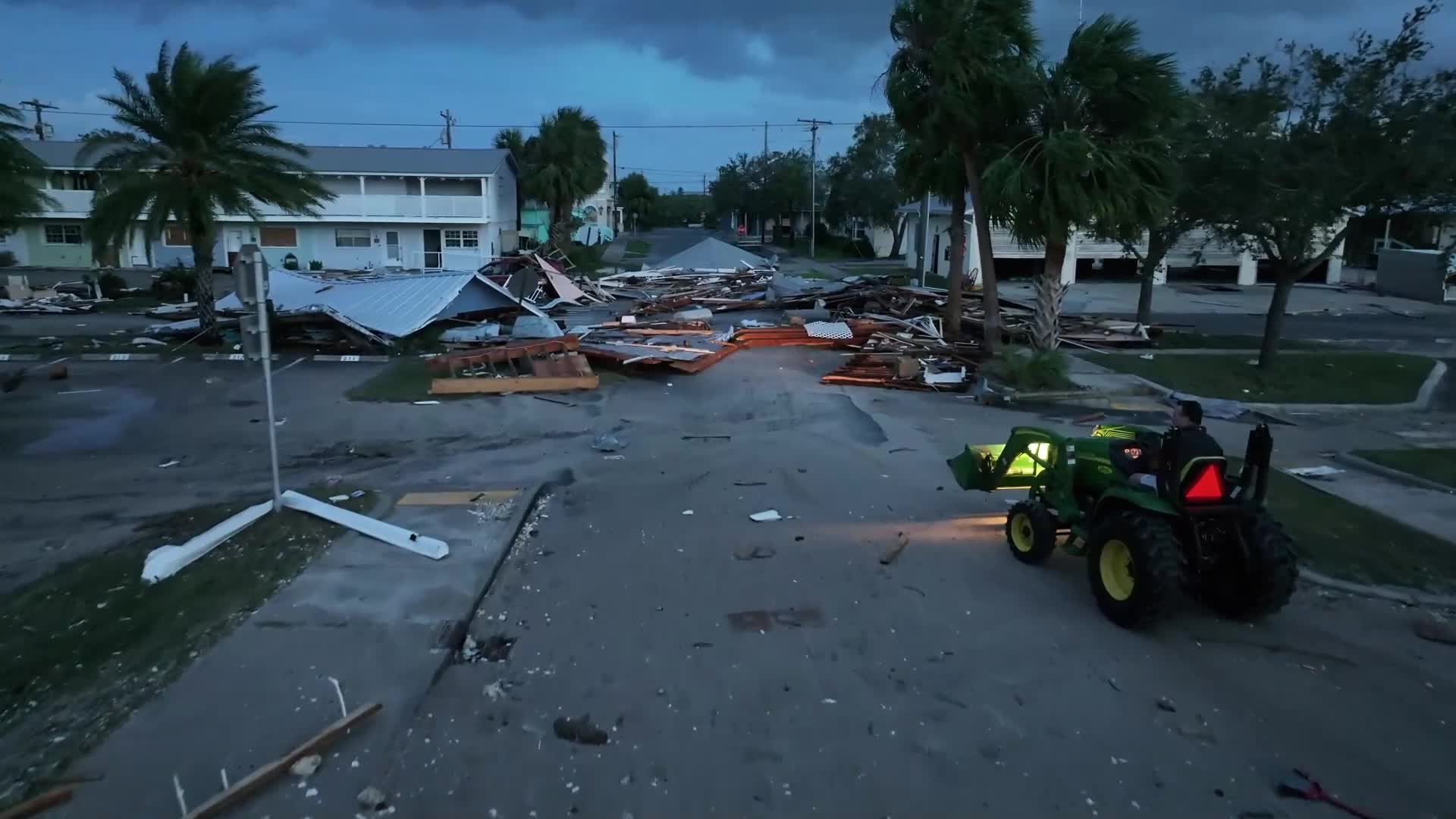 Helene Leaves Behind Major Damage In Cedar Key Videos from The
