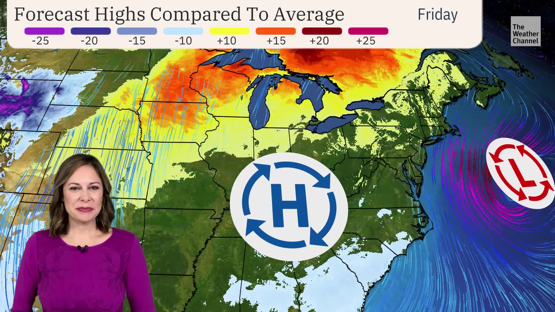 Northeast Warmup Ahead For Your Weekend Videos from The Weather Channel