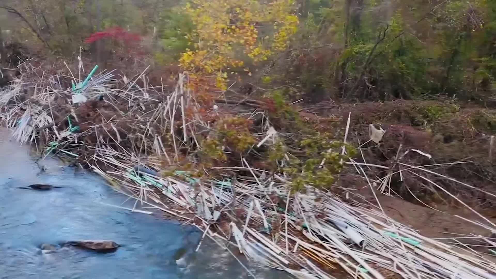 Toxic Mud? NC River Tainted After Flooding Videos from The Weather Channel