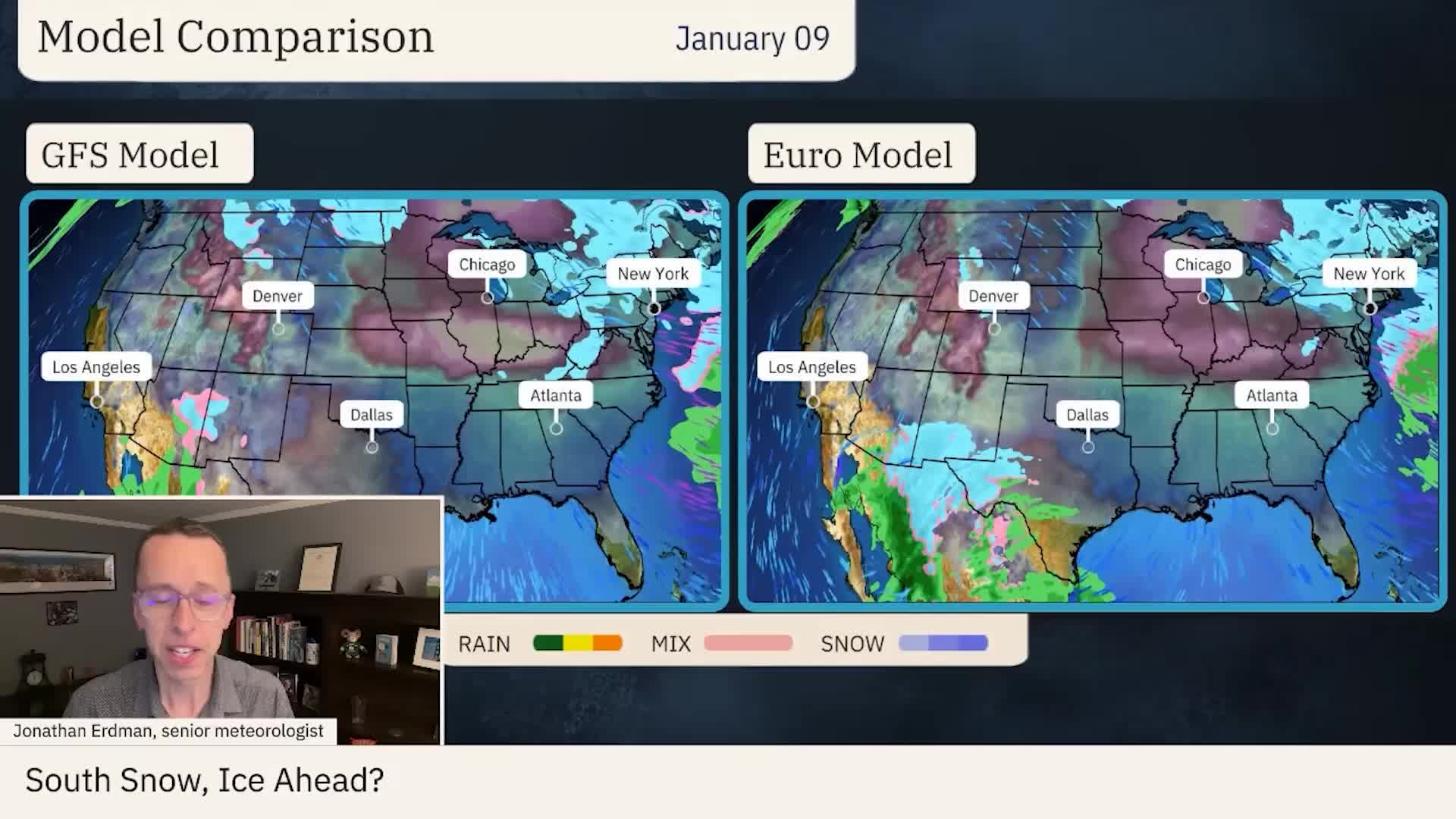 South Snow, Ice Potential: An Early Look - Videos from The Weather Channel