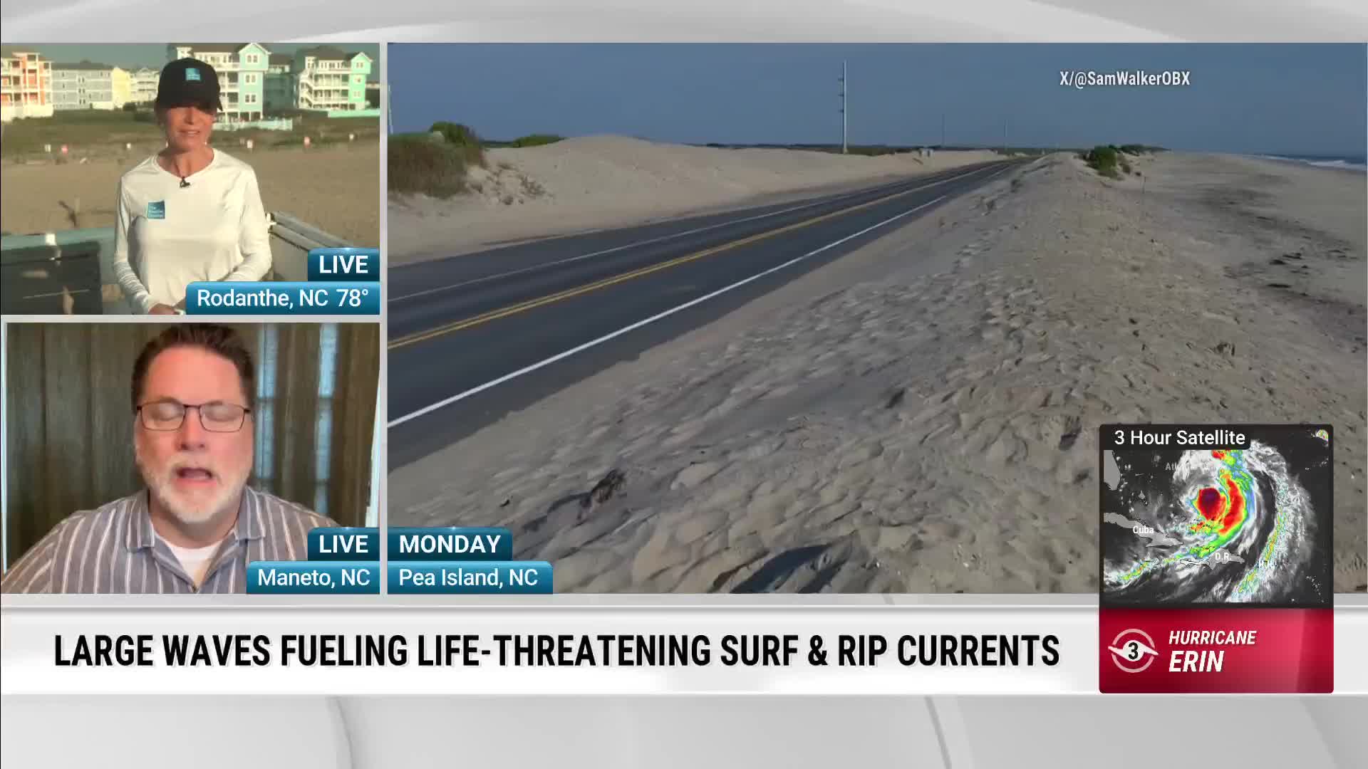 How NCDOT Prepares for Hurricane Erin Along Outer Banks