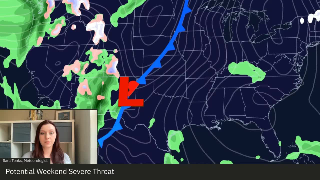 Where Could Severe Storms Fire Up This Weekend? - Videos from The ...