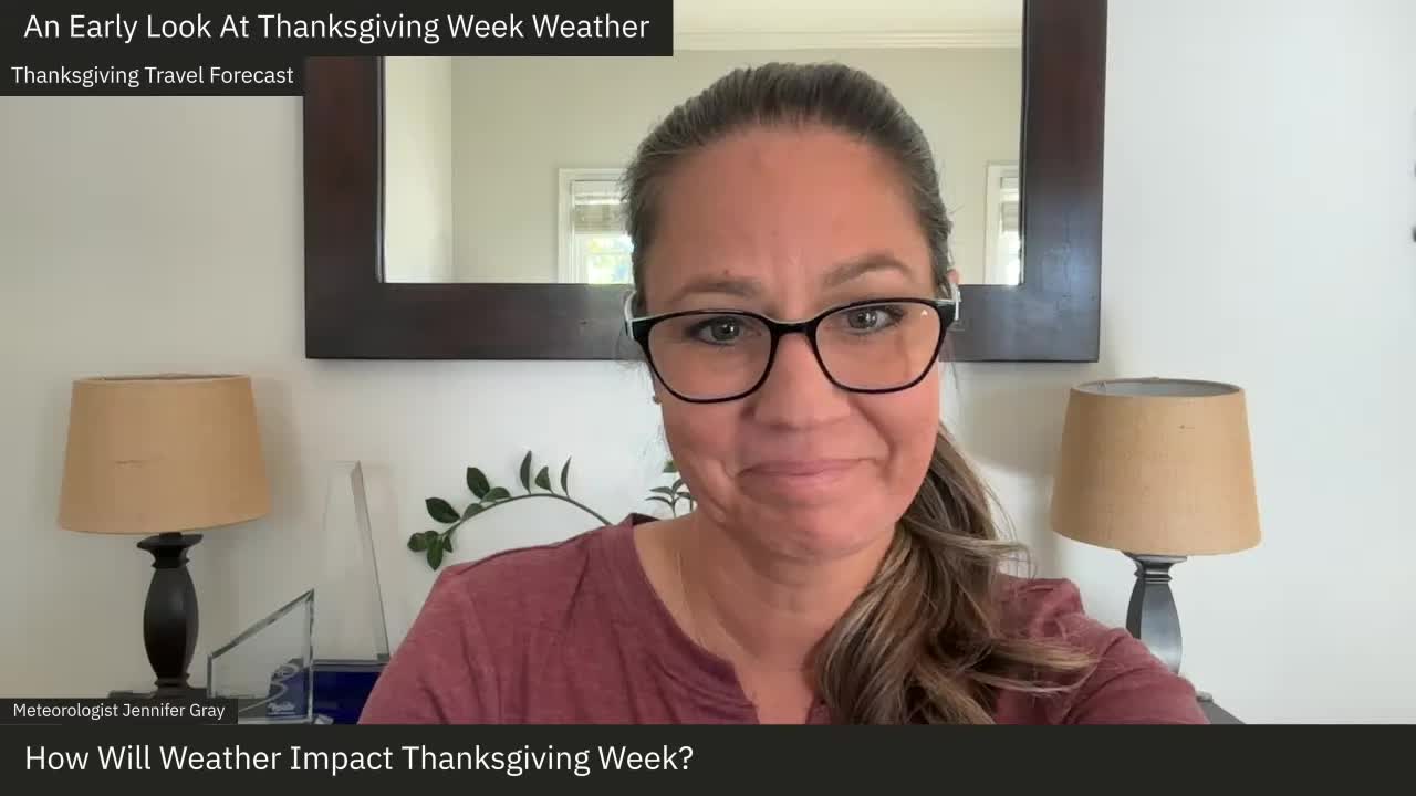 Sneak Peek At Thanksgiving Week Weather - Videos from The Weather Channel