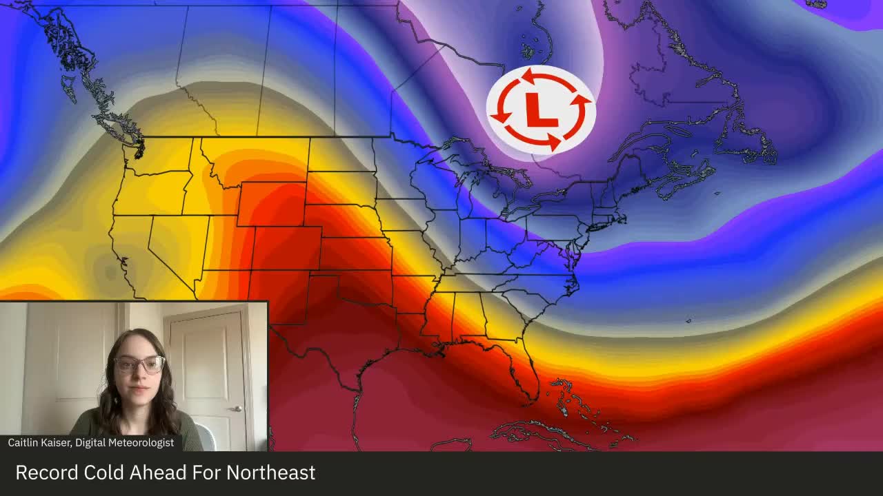 Record Cold In Store For Northeast This Weekend - Videos from The ...