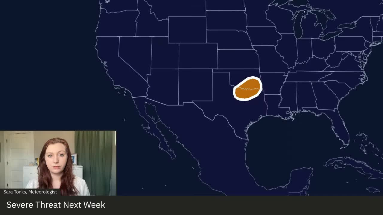 Day 6 Severe Weather Threat In Texas, Oklahoma - Videos from The ...